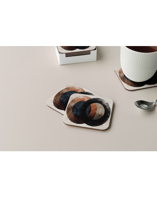 Dekoratif Bardak Altlığı Circle Design 445
