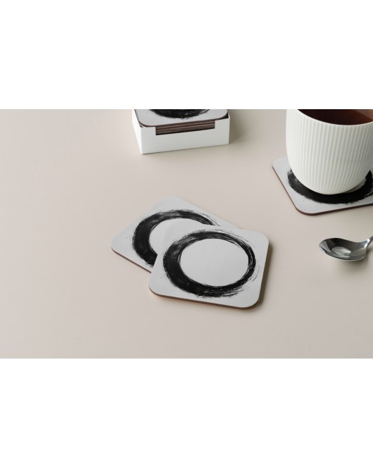 Dekoratif Bardak Altlığı Circle Design 47