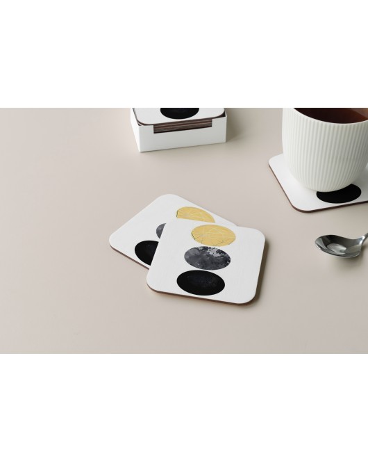 Dekoratif Bardak Altlığı Minimal Desen 149