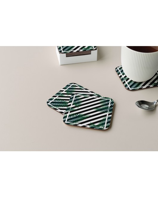 Dekoratif Bardak Altlığı Minimal Desen 154