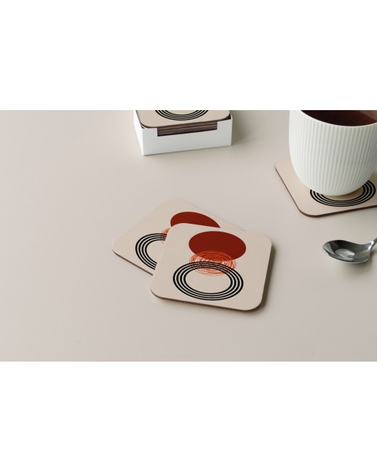 Dekoratif Bardak Altlığı Circle Design 94