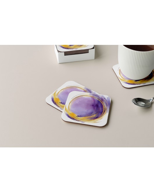 Dekoratif Bardak Altlığı Circle Design 284